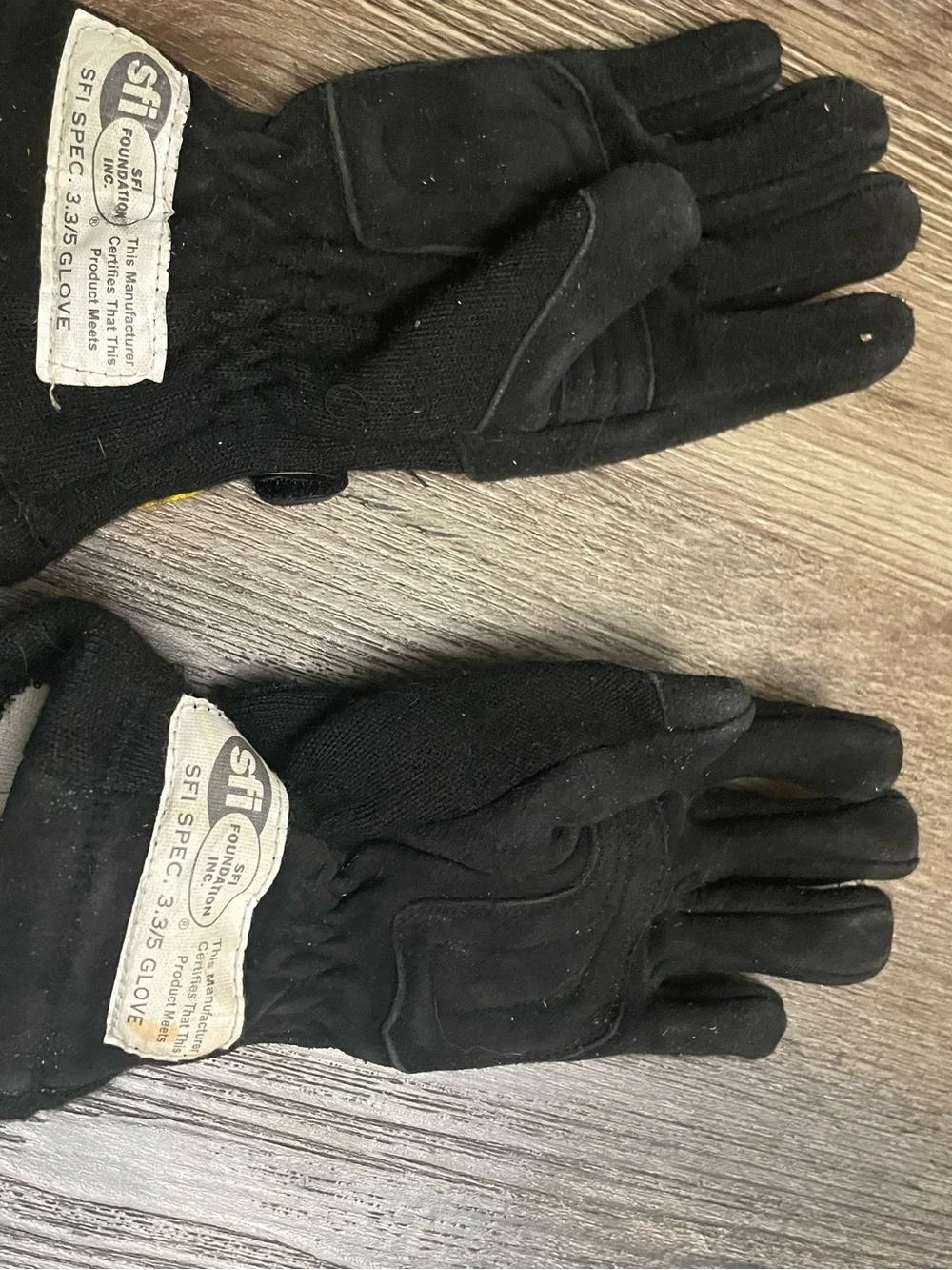 Kids Black Mittens - Insulated Winter Gloves